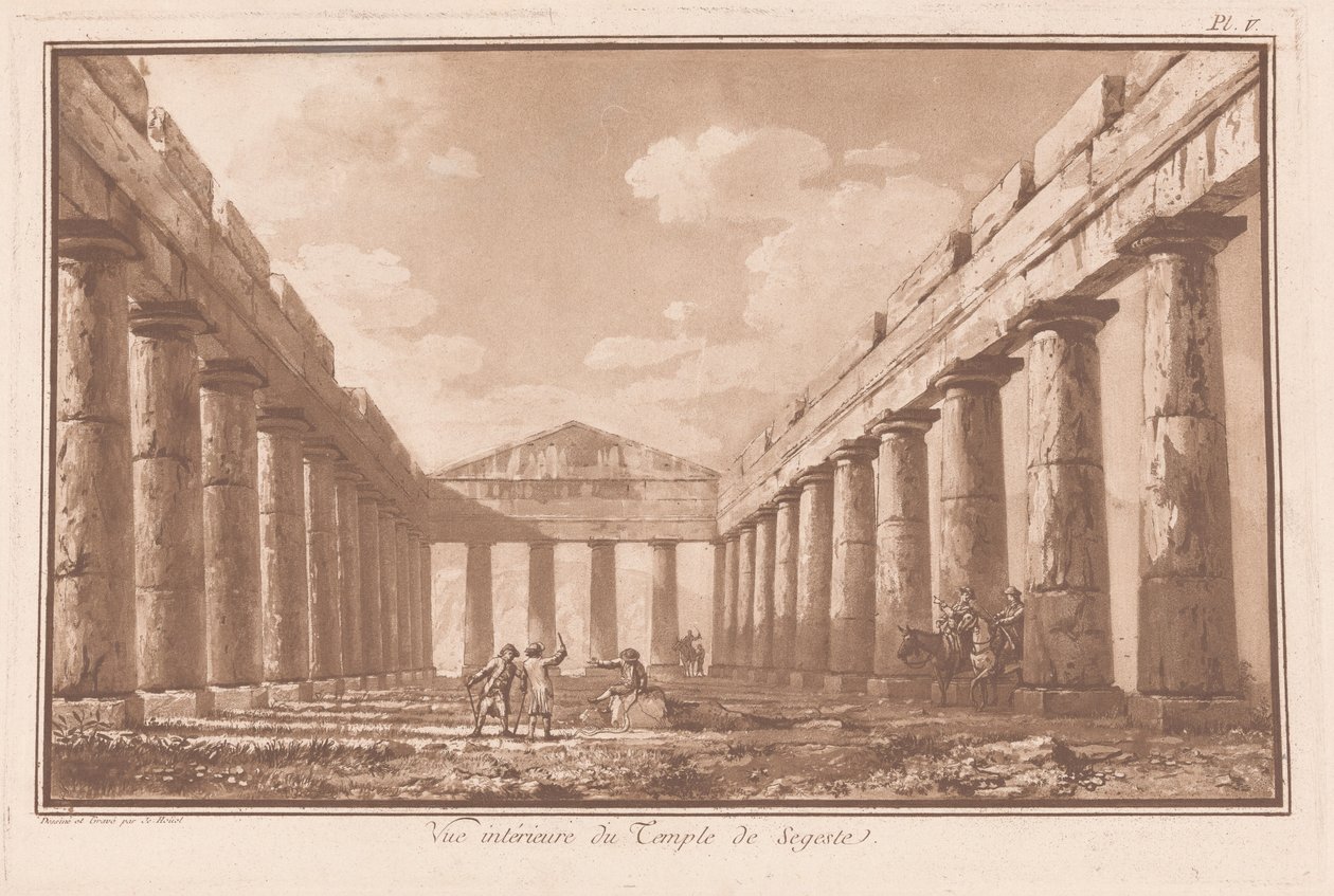 Festői utazás Szicília, Málta és Lipari szigeteire (1. köt.) alkotó: Jean Pierre Louis Laurent Houël