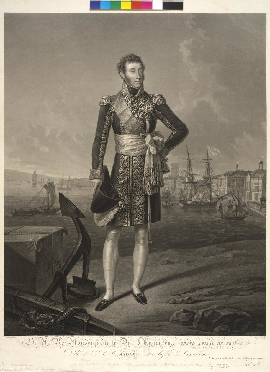 Louis Anton francia hercegprímás alkotó: Jean Pierre Marie Jazet