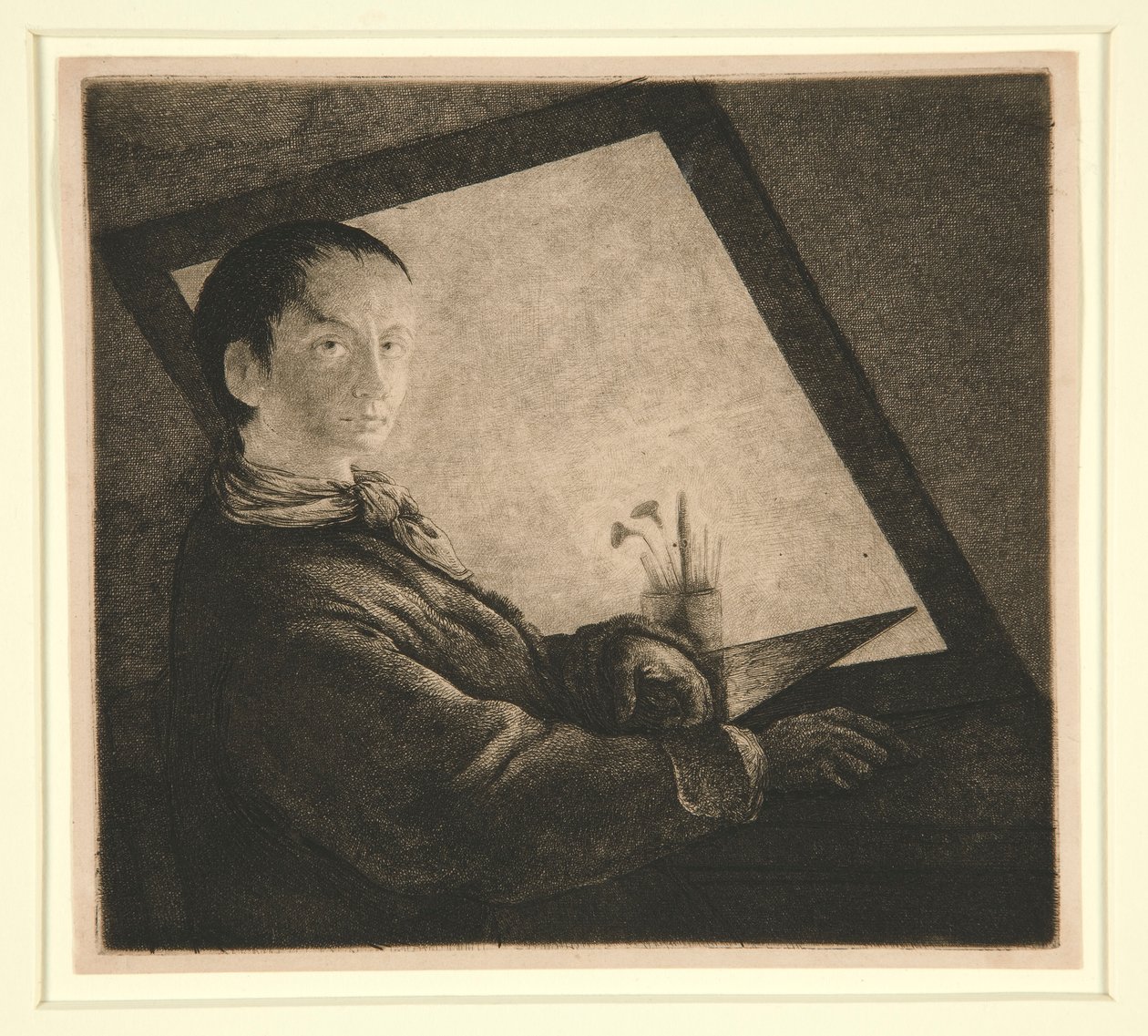 Önarckép alkotó: Jean Pierre Norblin
