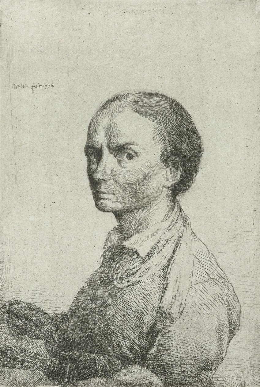 Jean Pierre Norblin de la Gourdaine önarcképe alkotó: Jean Pierre Norblin de La Gourdaine