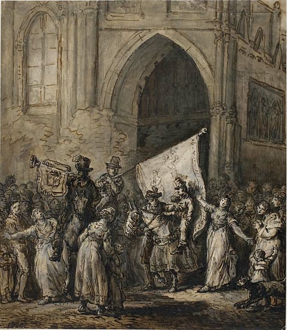 A forradalom jelenete alkotó: Jean Pierre Norblin de La Gourdaine
