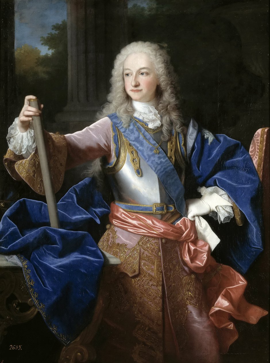 I. Lajos spanyol 1707-1724 Asztúria hercegeként, 1723. alkotó: Jean Ranc