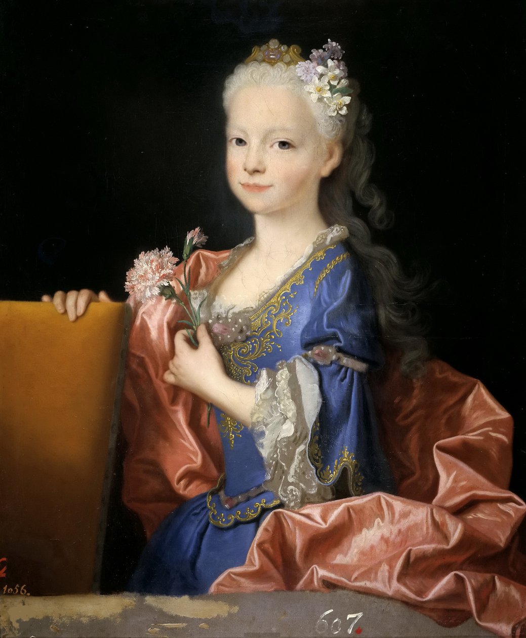 Mariana Victoria spanyol 1718-1781, 1725. alkotó: Jean Ranc