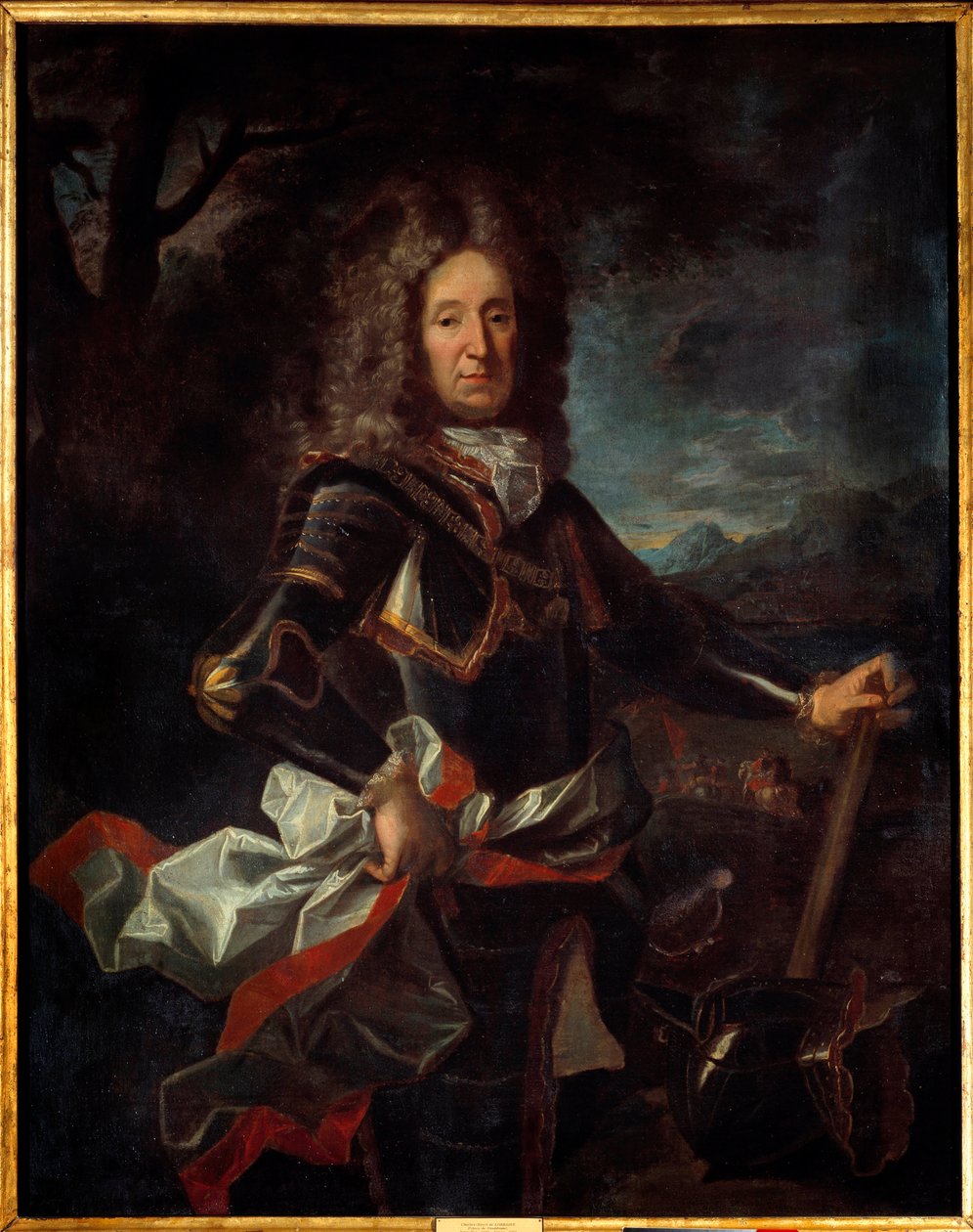 Charles Henri de Lorraine, Vaudemont hercegének (1649-1723) IV. Károly fiának portréja. Jean Ranc (1674-1735) festménye alkotó: Jean Ranc
