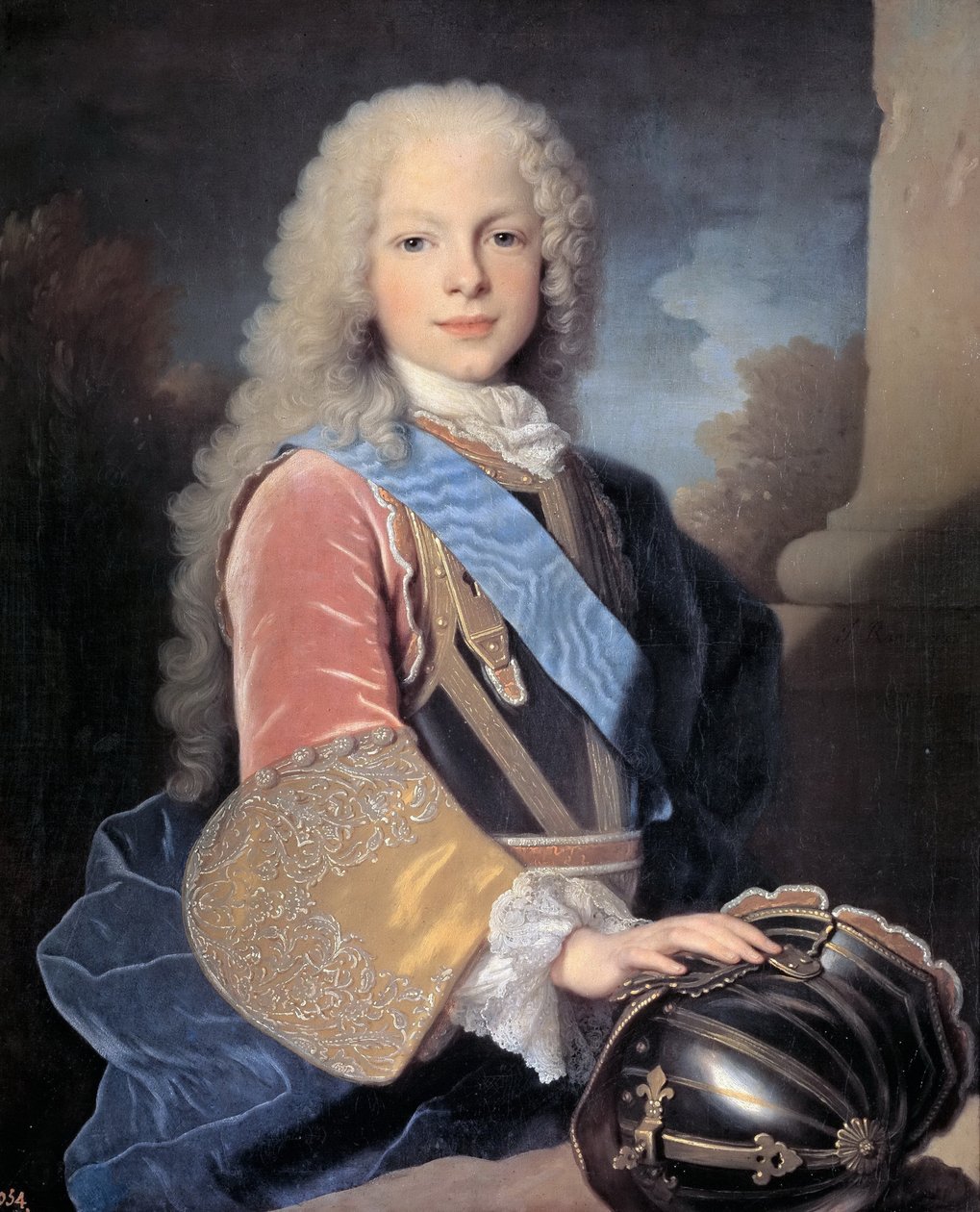 VI. Ferdinánd spanyol portréja 1713-1759, 1725. alkotó: Jean Ranc