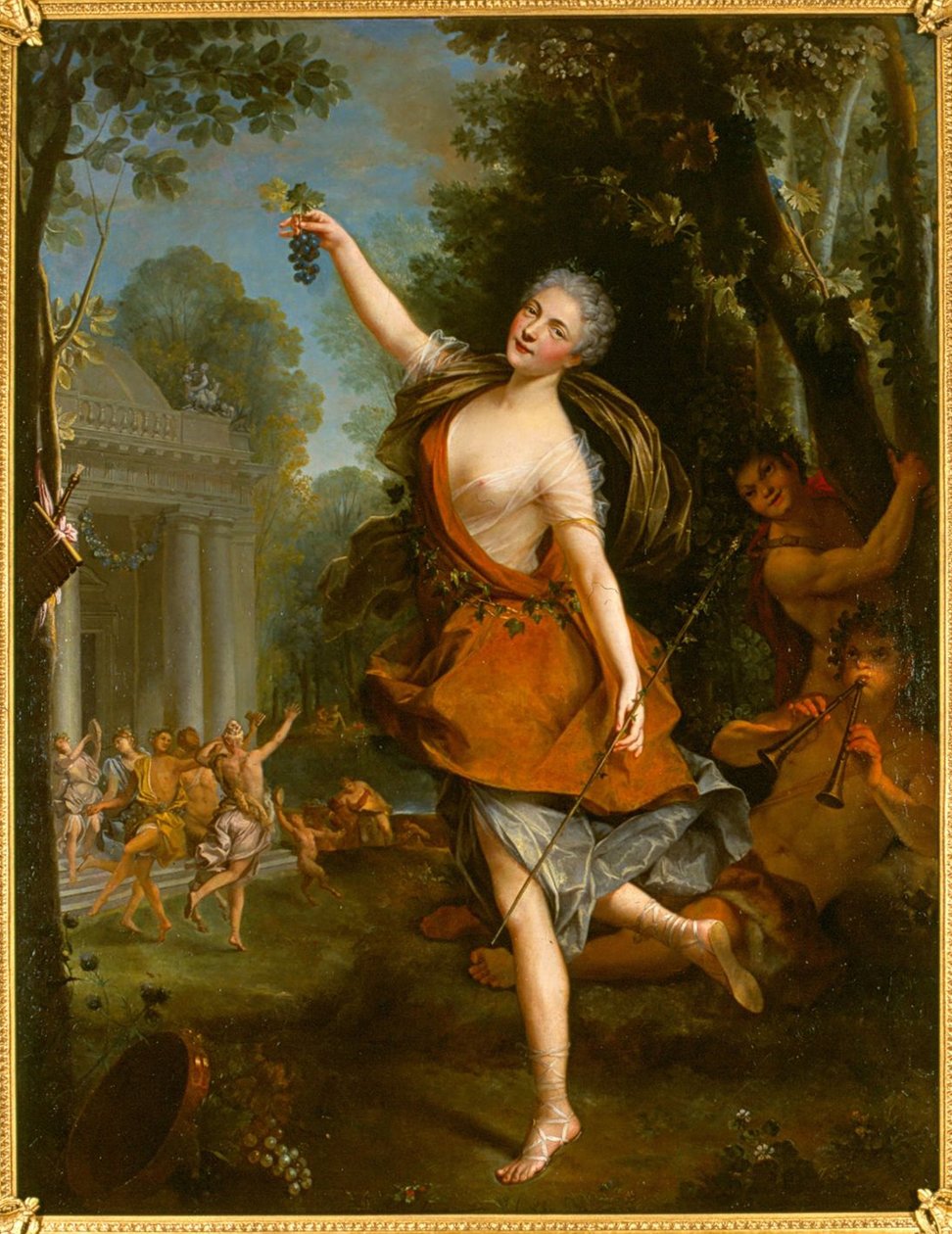 Françoise Prévost Philomèle szerepében Louis Lacoste operájában alkotó: Jean Raoux