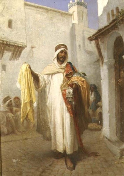 Az utcai árus alkotó: Jean Raymond Hippolyte Lazerges