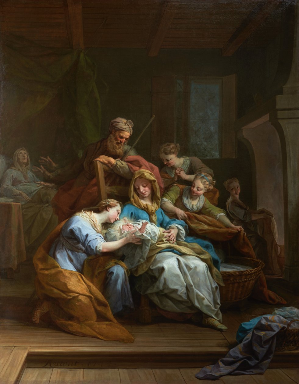Francia: La Nativité de la Vierge alkotó: Jean Restout