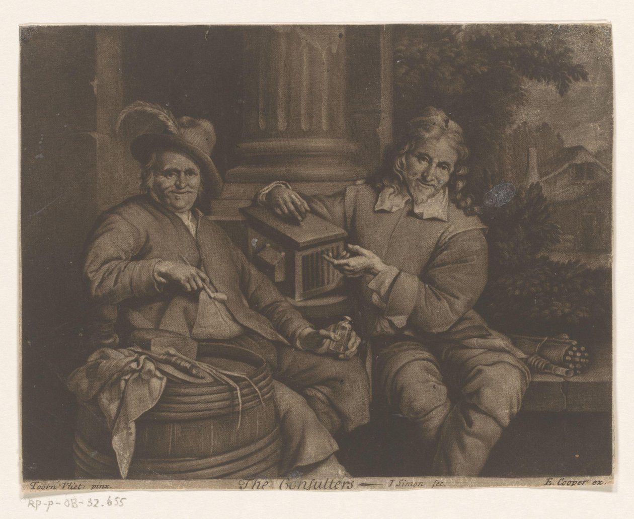 Twee mannen op een bank met verschillende objecten The Consulters   1361008   hu       hungarian Successfully Translated  Original: Le Porte Del Dolo Translat: Le Porte Del Dolo 1244430 hu hungarian Successfully Translated Original: Moulins en Hollande (Mi alkotó: Jean Simon