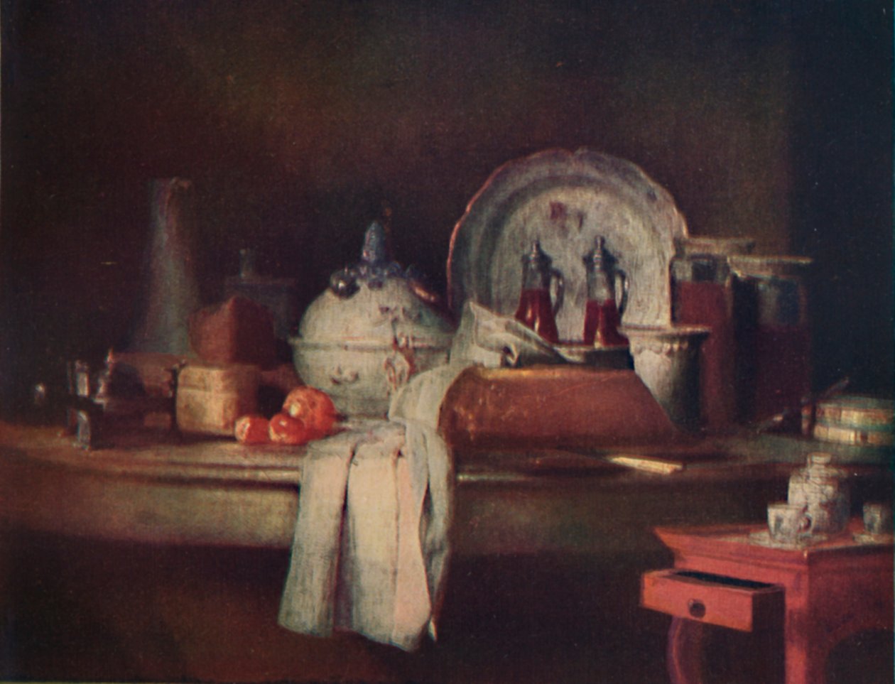 Csendélet, 18. század, 1911 alkotó: Jean Baptiste Simeon Chardin