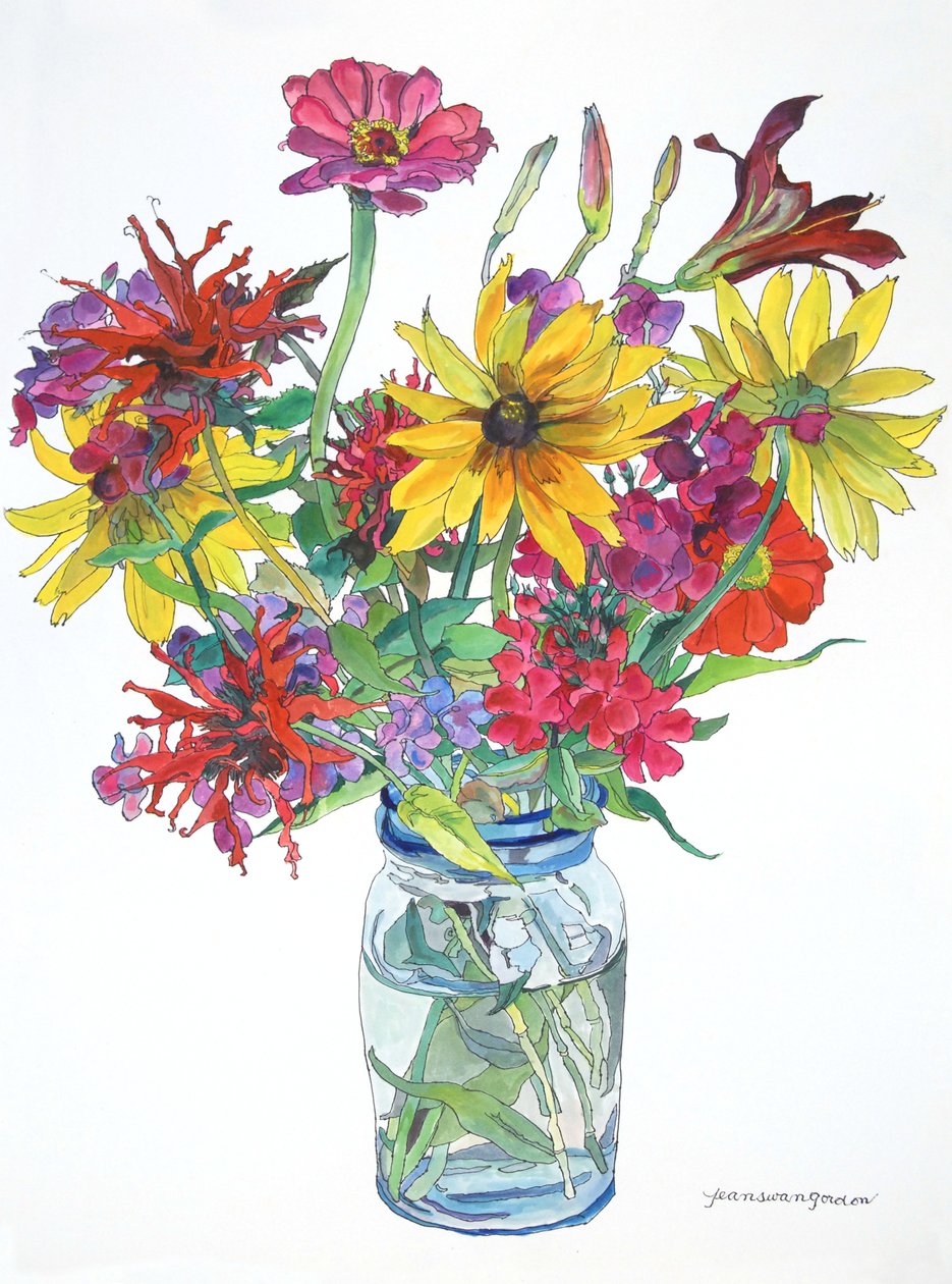 East Boothbay, 2010 (akvarell és tinta, papír) alkotó: Jean Swan Gordon