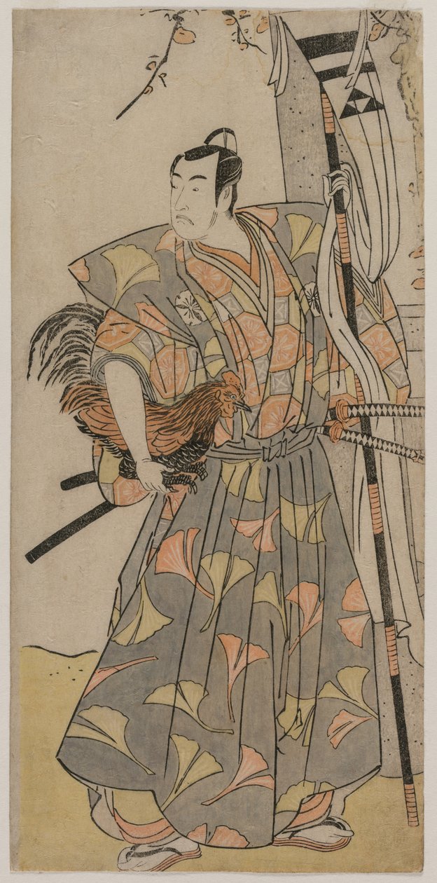 Színész Matsumoto Kōshirō IV alkotó: Jean Victor Bertin