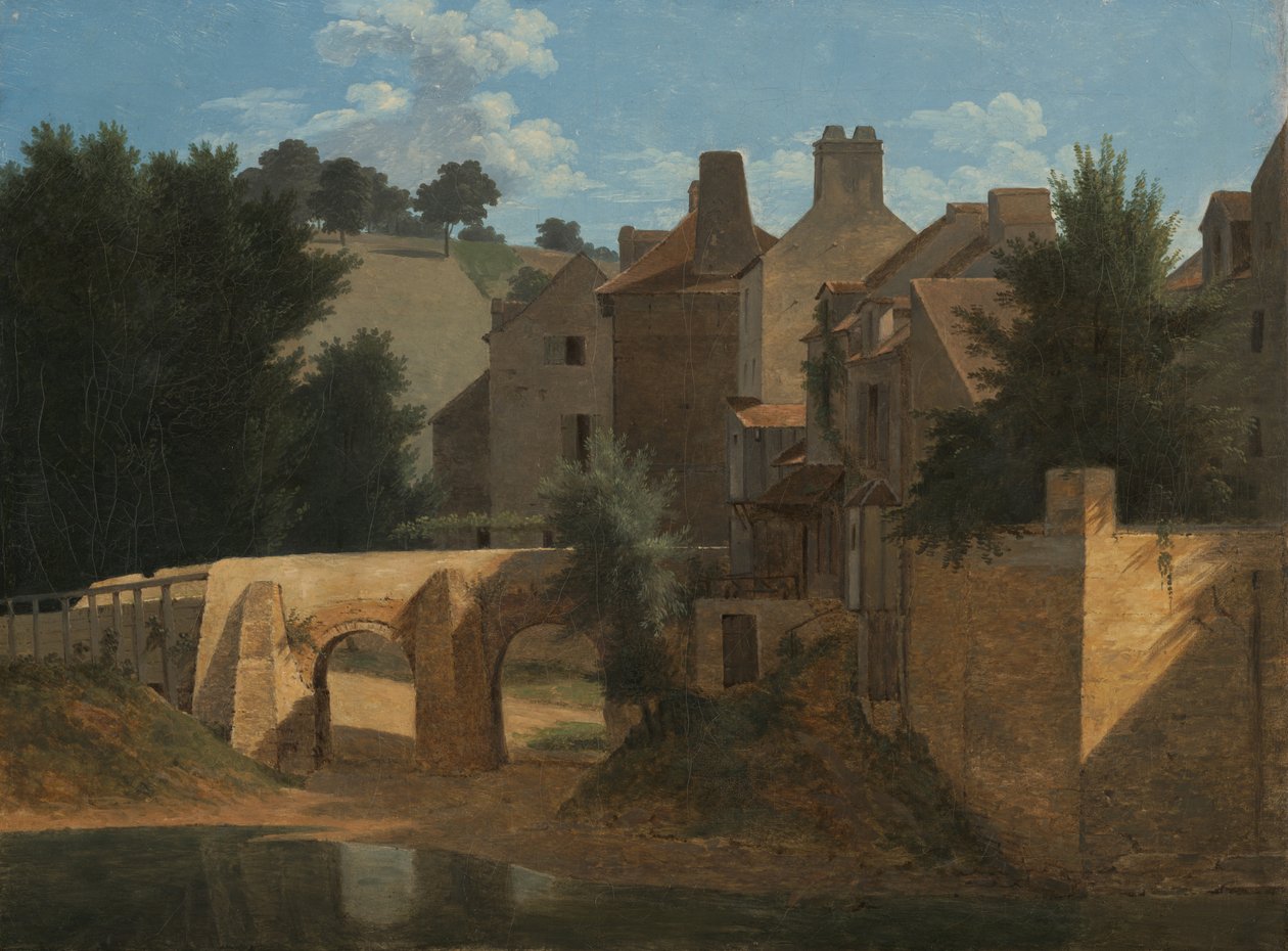 Kilátás az Île-de-France-ra alkotó: Jean Victor Bertin