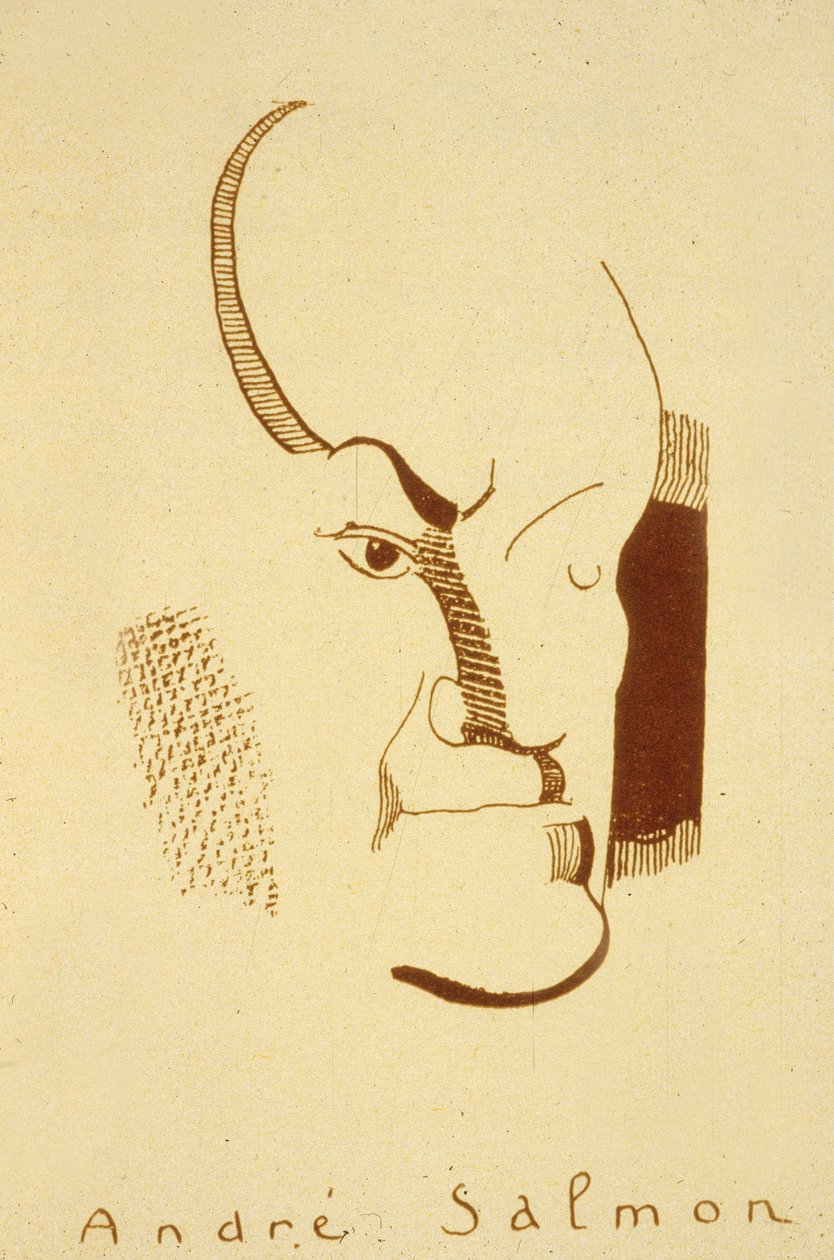 Andre Salmon alkotó: Jean de Bosschere