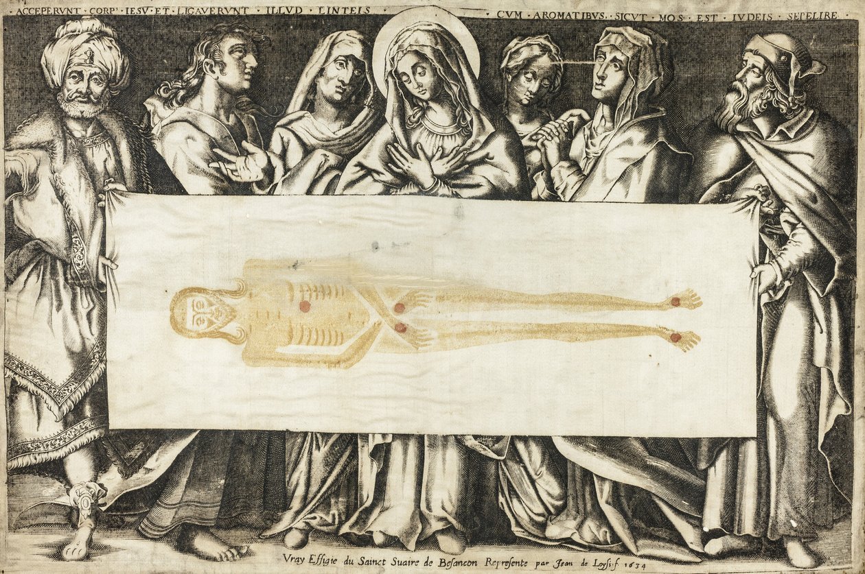 A besançoni szent lepel, 1634 alkotó: Jean de Loisy
