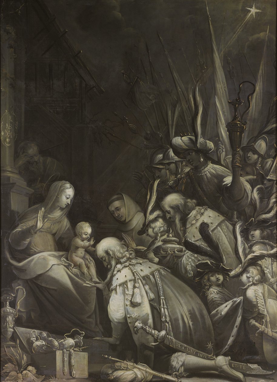 Mágusok imádása, 1636 alkotó: Jean de Saint Igny