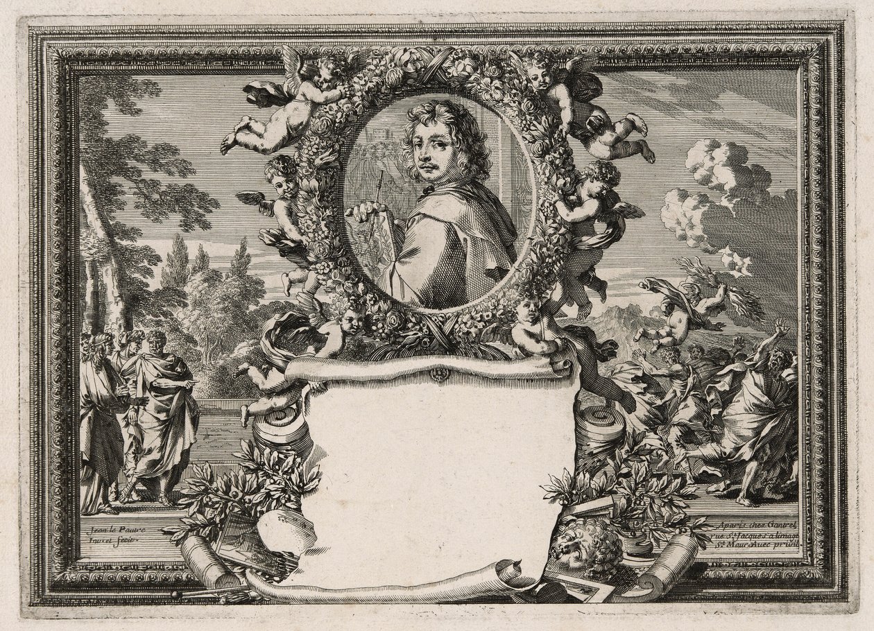 Önarckép alkotó: Jean le Pautre