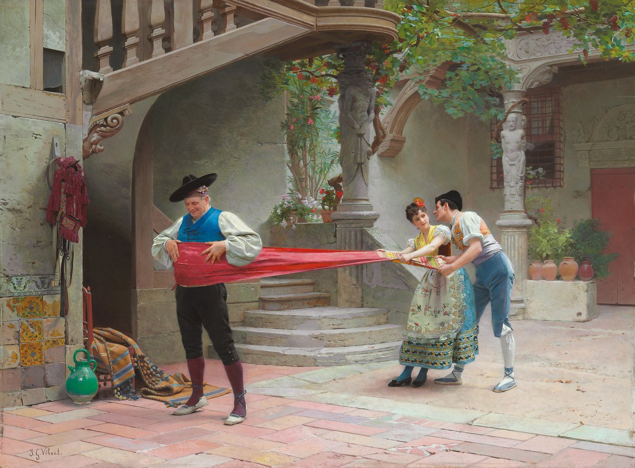 Nagypapa Sash alkotó: Jean or Jehan Georges Vibert