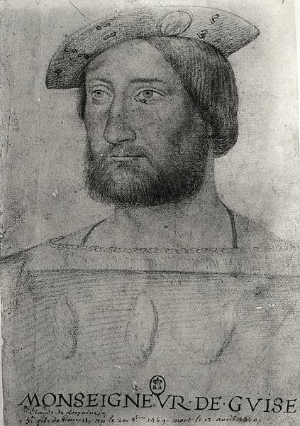 Claude of Lorraine (1496-1550) Guise 1. hercegének portréja alkotó: Jean school of Clouet