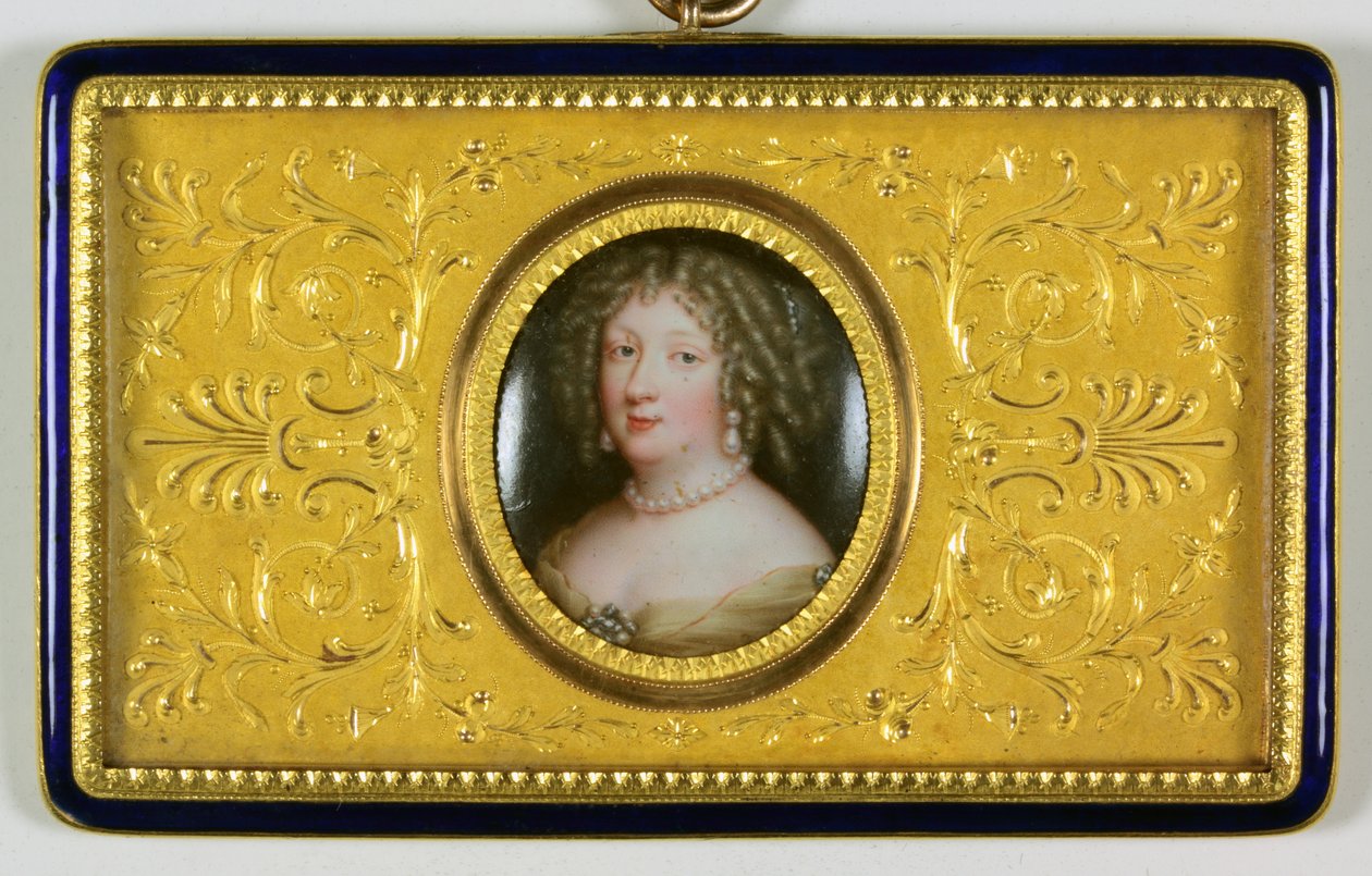 Egy hölgy, akit Madame De Montespannak hívnak (zománc) alkotó: Jean the Elder Petitot