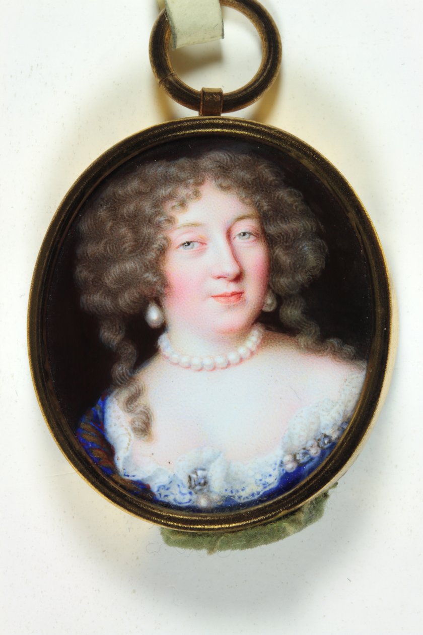 Egy hölgy, Madame de Montespan (zománc) alkotó: Jean the Elder Petitot