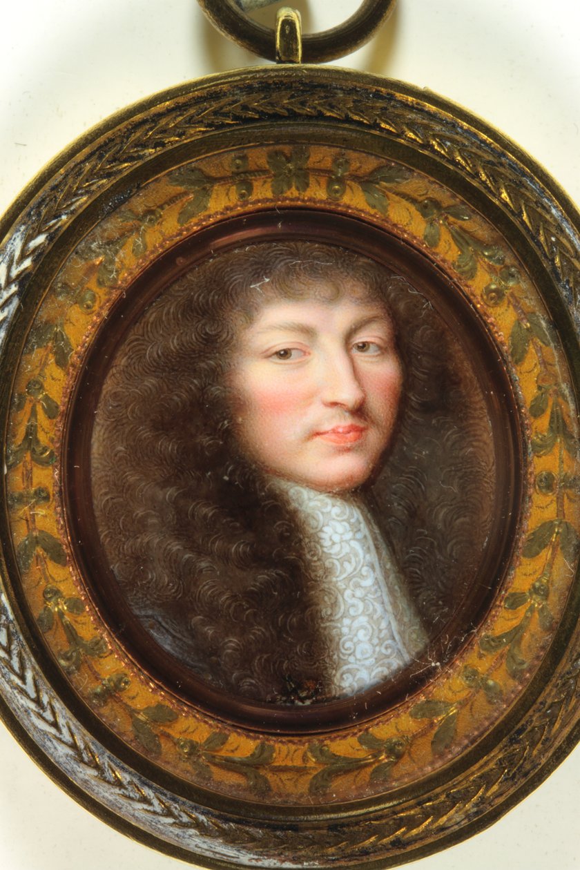 XIV. Lajos francia király (zománc) alkotó: Jean the Elder Petitot