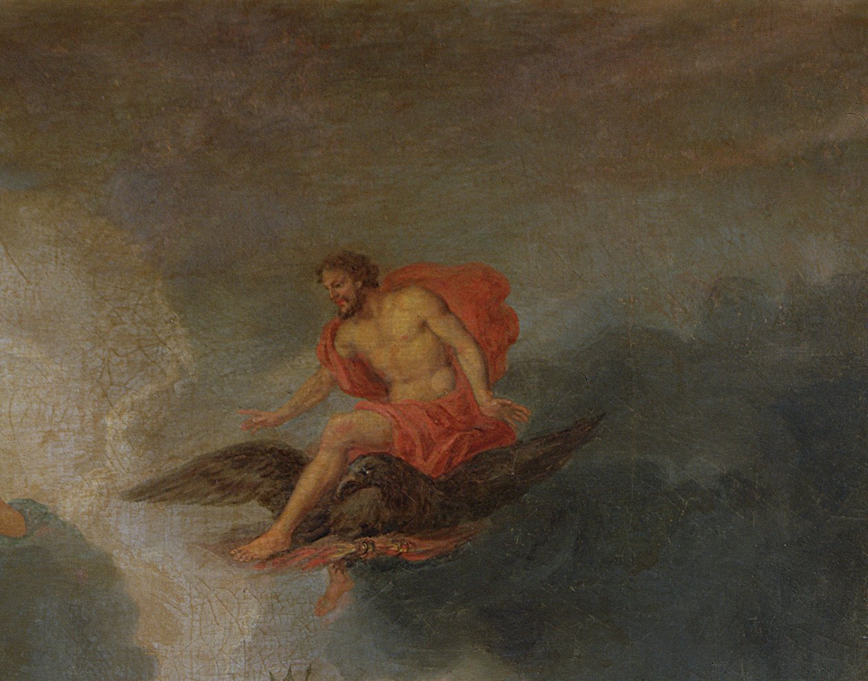 Zeusz, részlet a Versailles-i ligetből, 1688-93 alkotó: Jean the Younger Cotelle