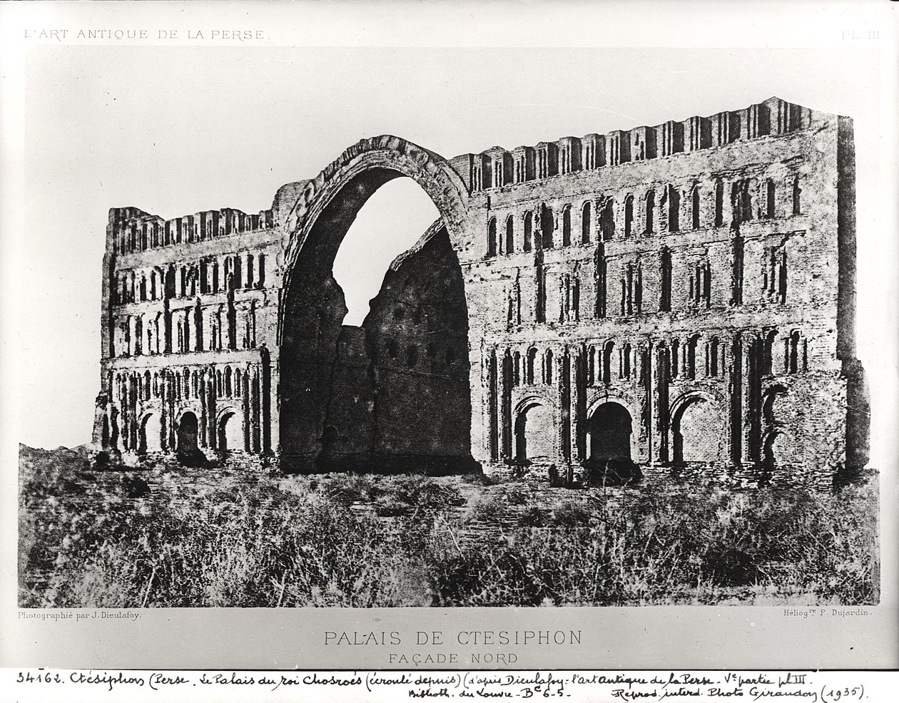 A Ctesiphon palota Marcel Dieulafoy "L