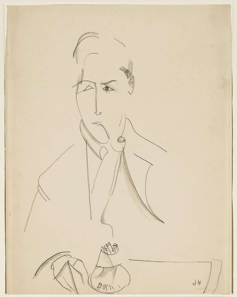 Modigliani portréja pipával alkotó: Jeanne Hébuterne