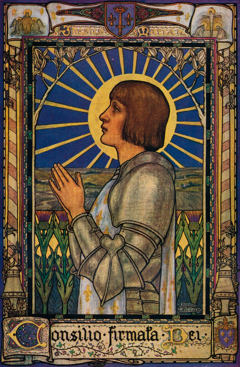 „Joan of Arc”, 1900, 1918 alkotó: Jeanne Labrousse