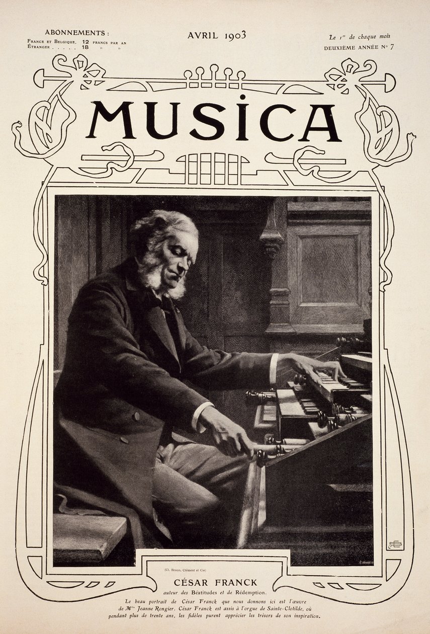 Cesar-Auguste Franck (Liege alkotó: Jeanne Rongier