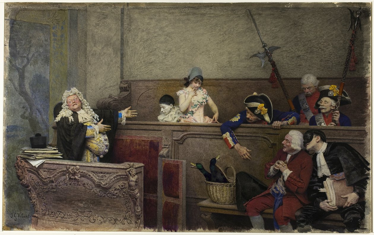 Pierrot pere alkotó: Jehan Georges Vibert