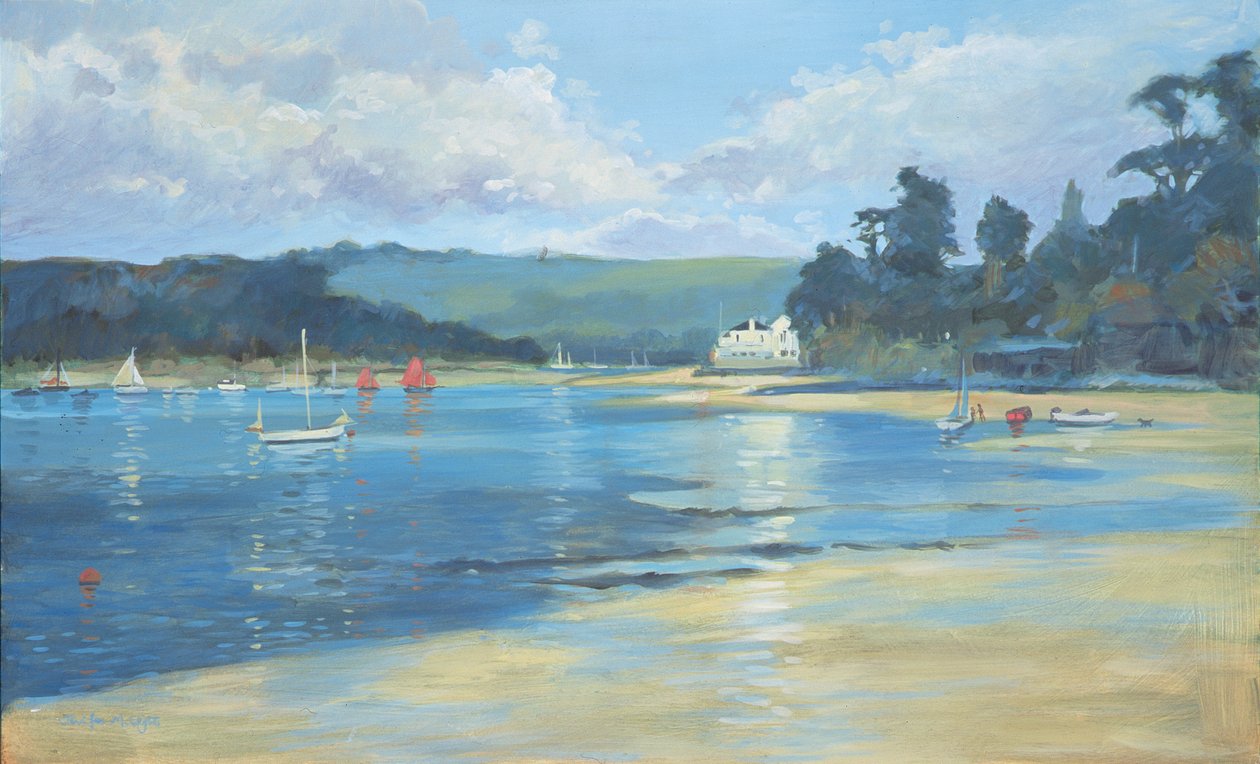 Salcombe – Késő délutáni fény, 2008 alkotó: Jennifer Wright