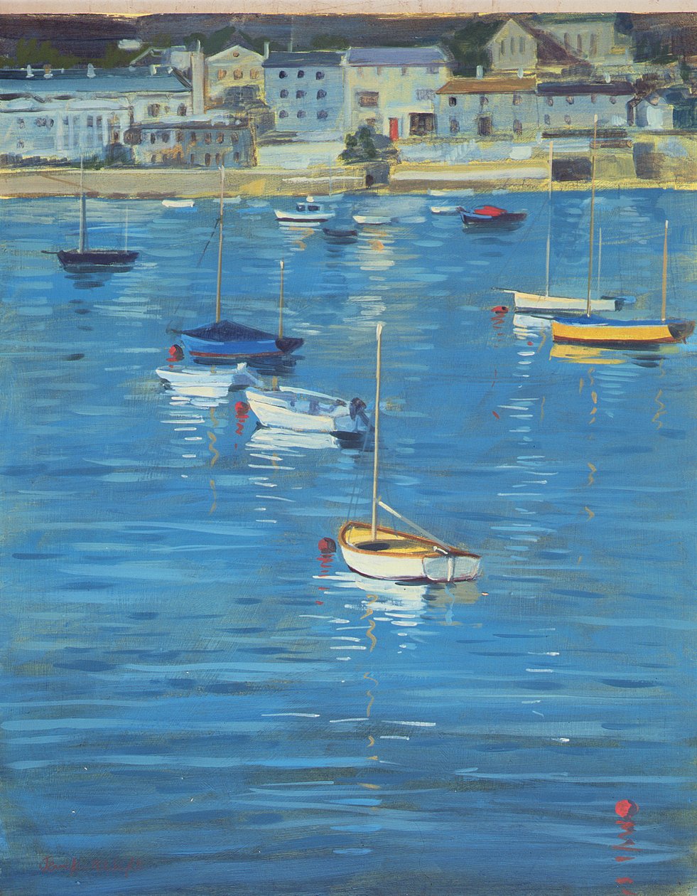 Salcombe, Sparkling Morning, 2002 alkotó: Jennifer Wright