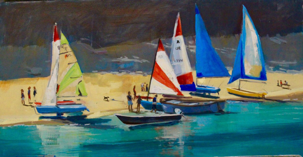 Salcombe Smalls Cove gumicsónakok alkotó: Jennifer Wright