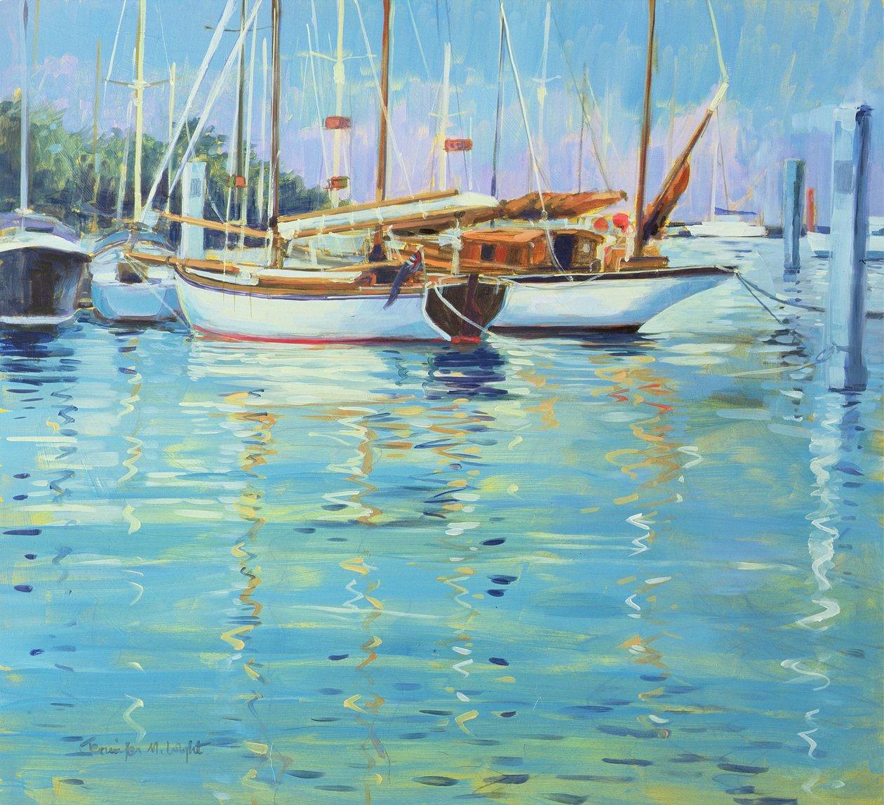 Yarmouth, Old Gaffers, 2000 alkotó: Jennifer Wright
