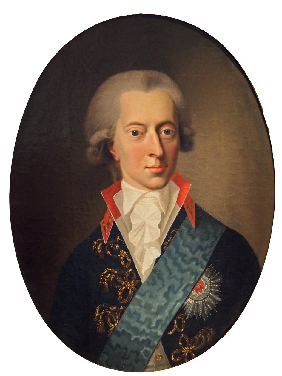 Christian VII, Dánia portréja alkotó: Jens Juel