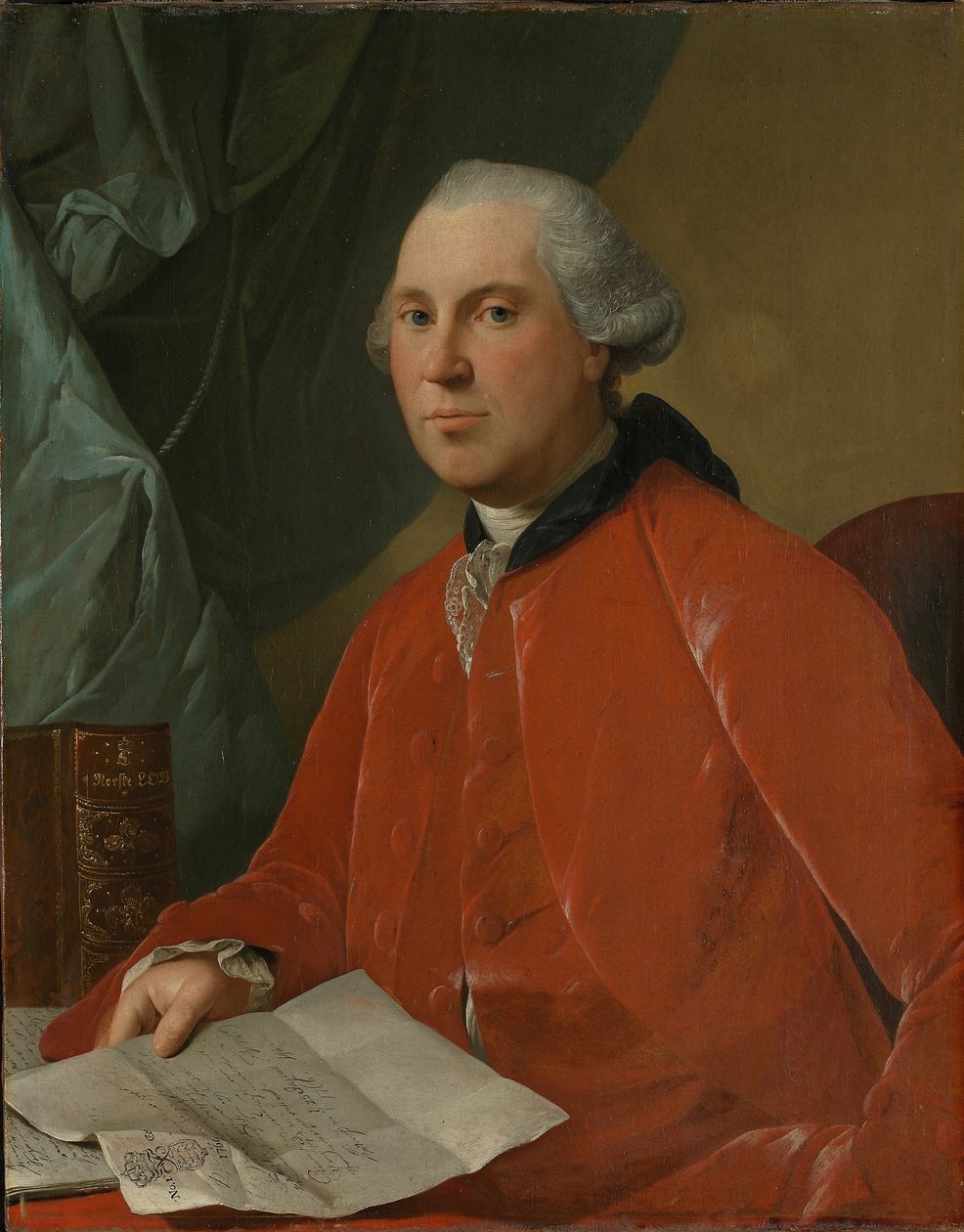 Dán:  Steen portréja Lauritz Christian Steen portréja alkotó: Jens Juel