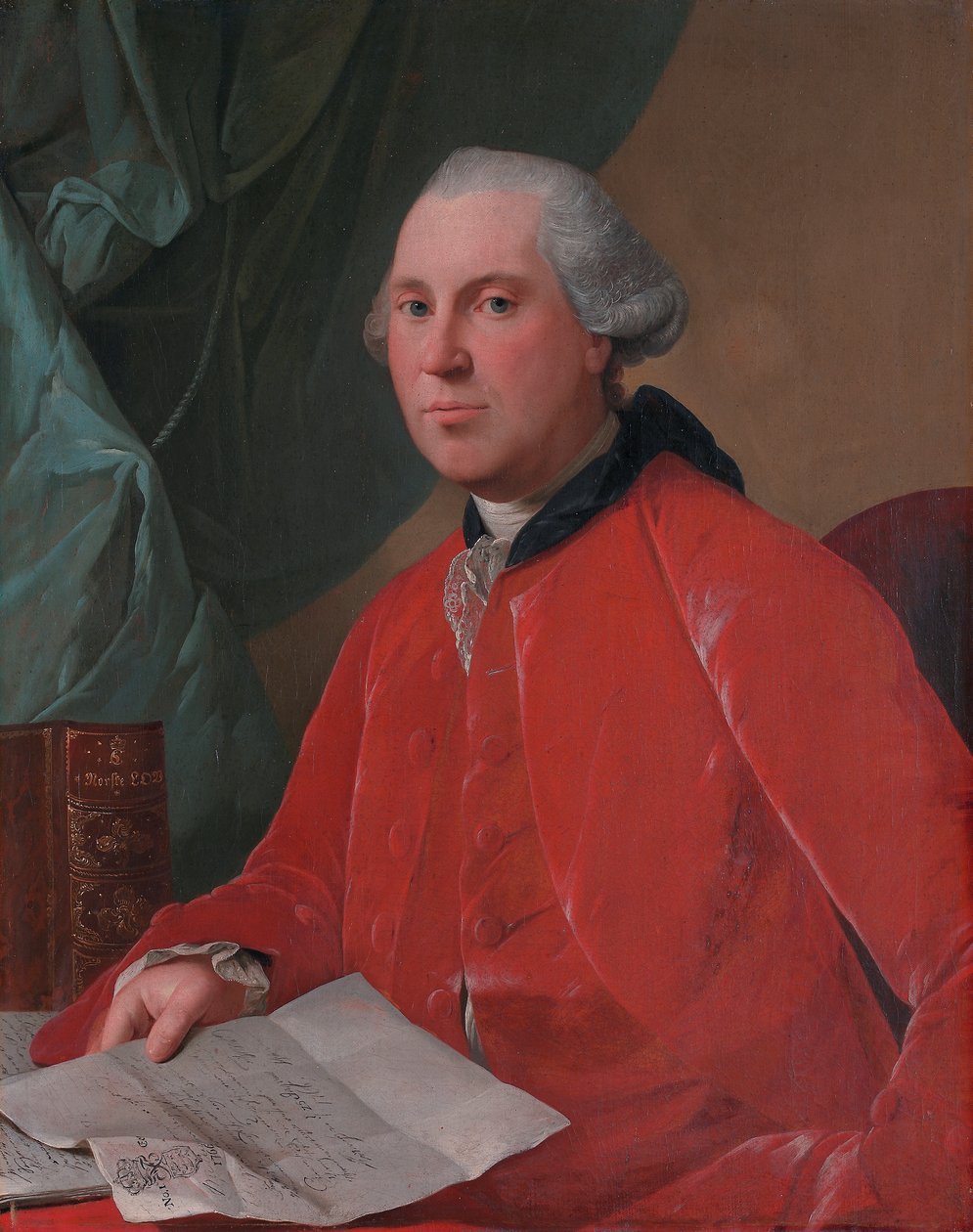Dán:  Steen portréja Lauritz Christian Steen portréja alkotó: Jens Juel