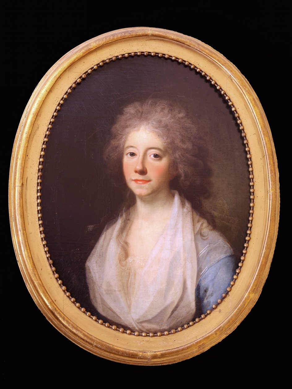 Elisabeth (Lisa) de la Calmette, született Iselin bárónő alkotó: Jens Juel