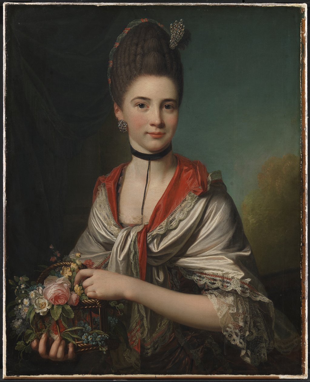 Storp Anna Elisabeth Battier portréja alkotó: Jens Juel