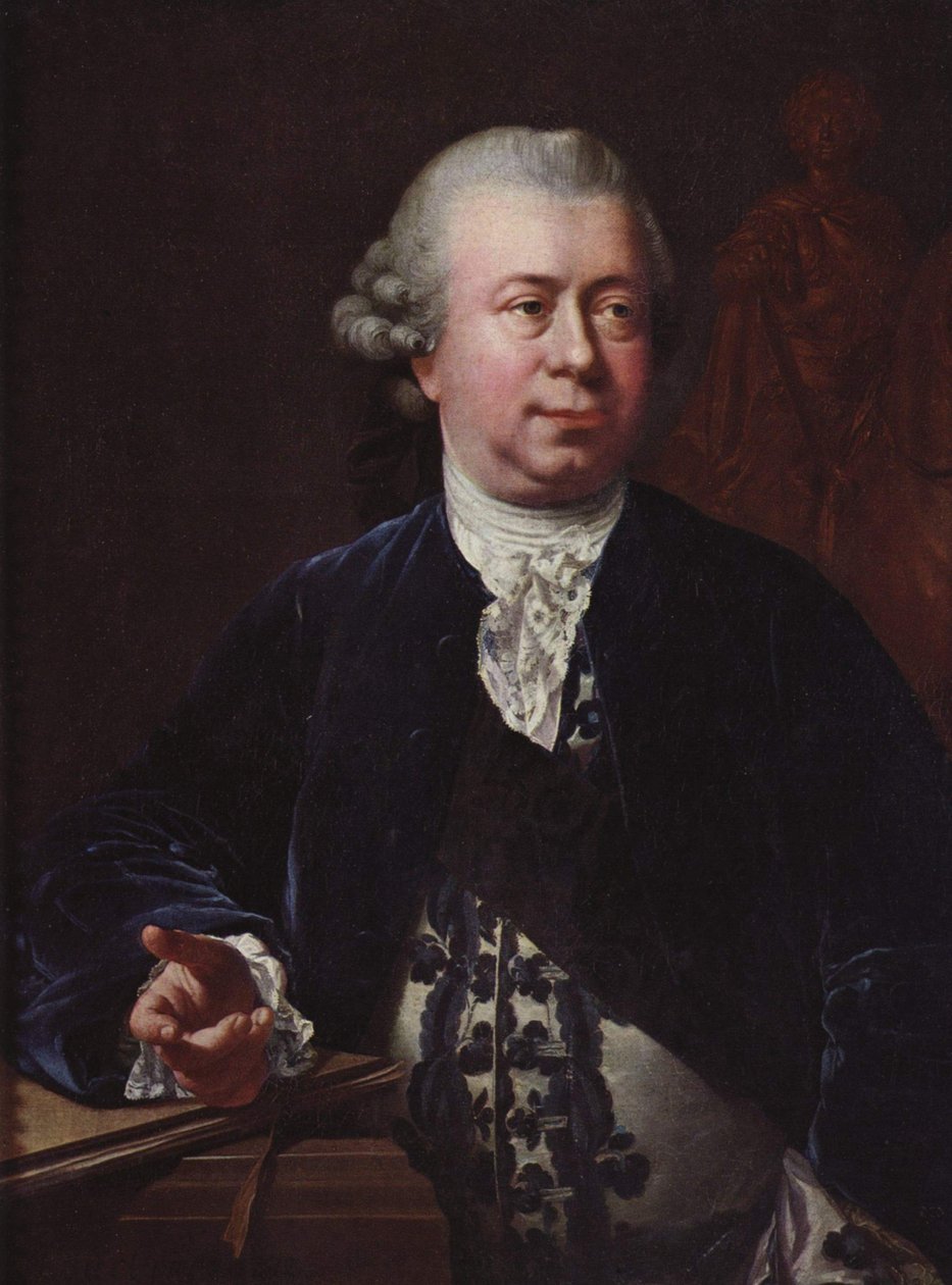 Jacques-François-Joseph Saly portréja alkotó: Jens Juel