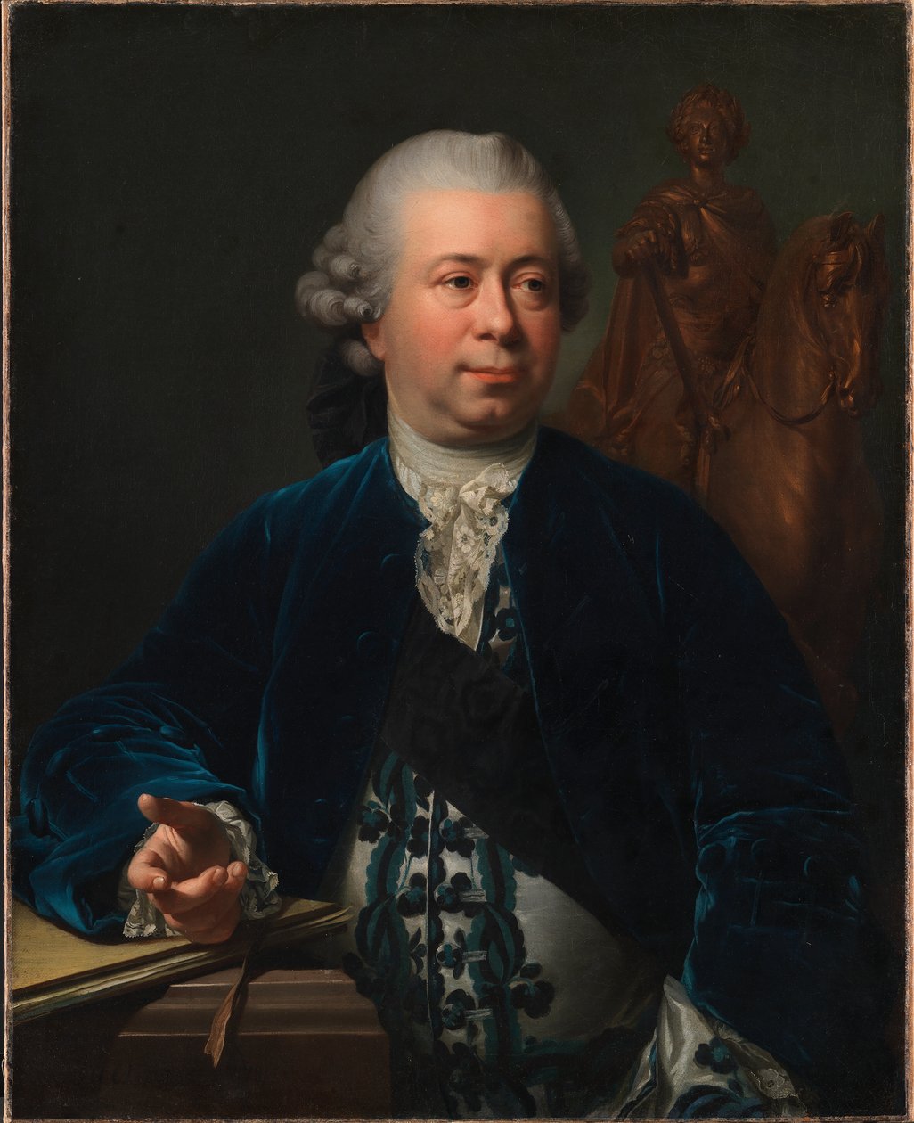 Jacques-Francois-Joseph Saly szobrász alkotó: Jens Juel
