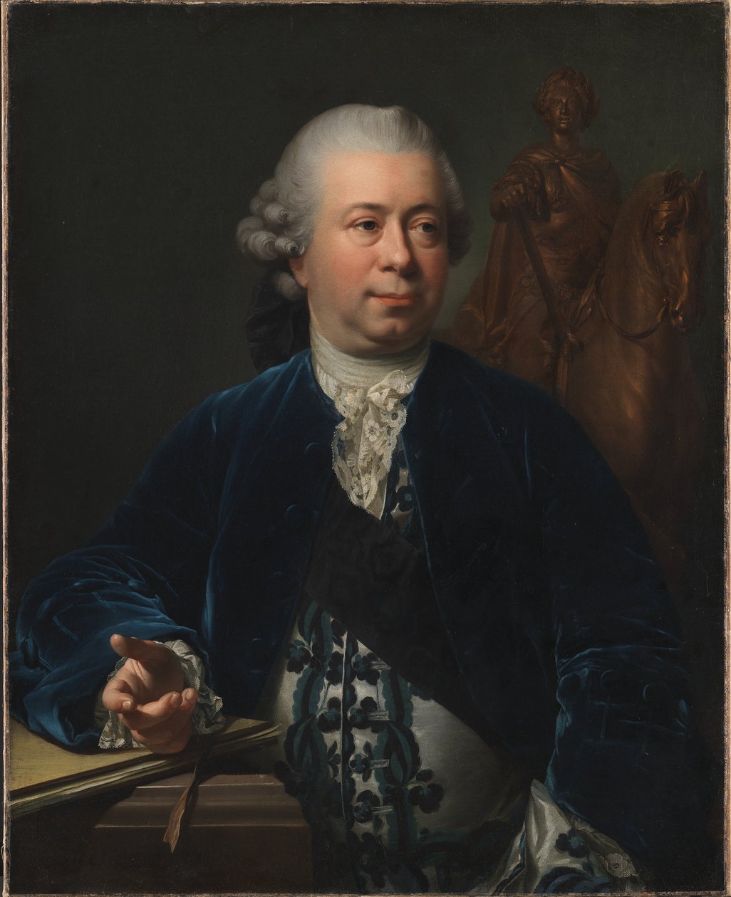 Jacques-Francois-Joseph Saly szobrász alkotó: Jens Juel