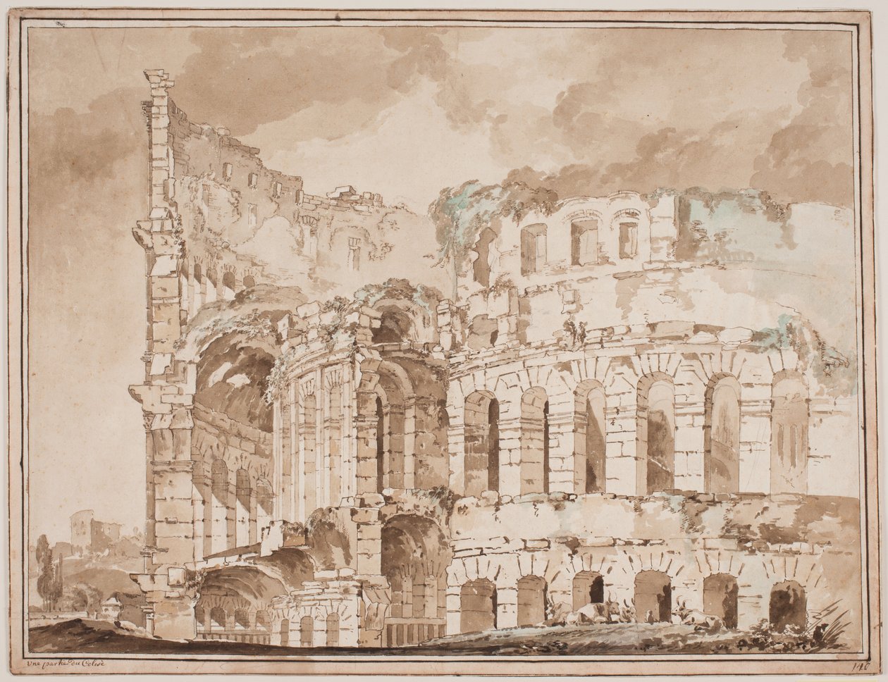 Colosseum kívülről nézve alkotó: Jens Petersen Lund