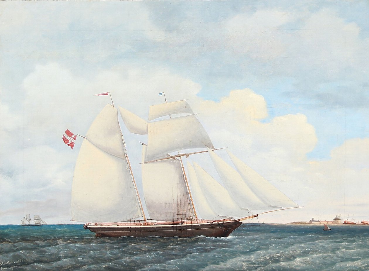 Az "Adolphine" szkúner alkotó: Jens Thielsen Locher