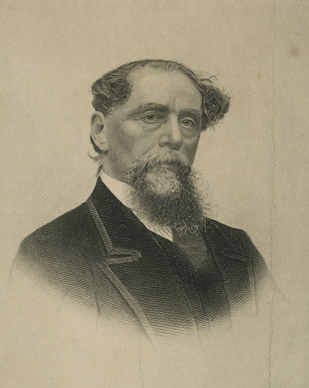 Charles Dickens, metszett E. G. Williams und Bros. a Demorests Monthly Magazine számára alkotó: Jeremiah Gurney