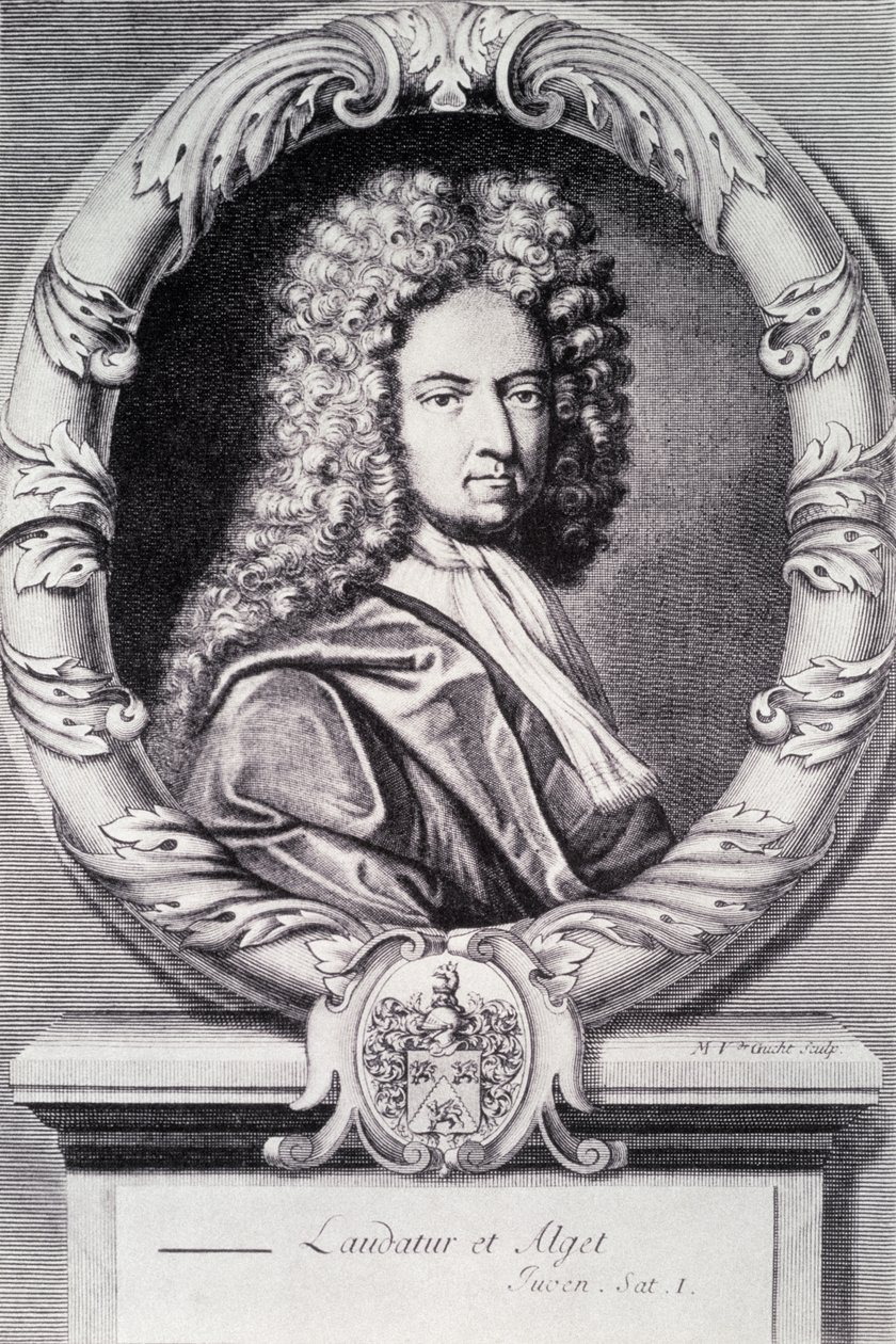 Daniel Defoe, vésette Michael Van der Gucht (1660-1725) alkotó: Jeremiah Taverner