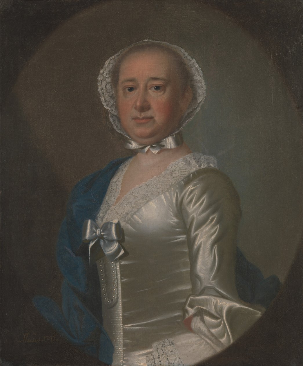Mrs. Gabriel Manigault, 1757. alkotó: Jeremiah Theus