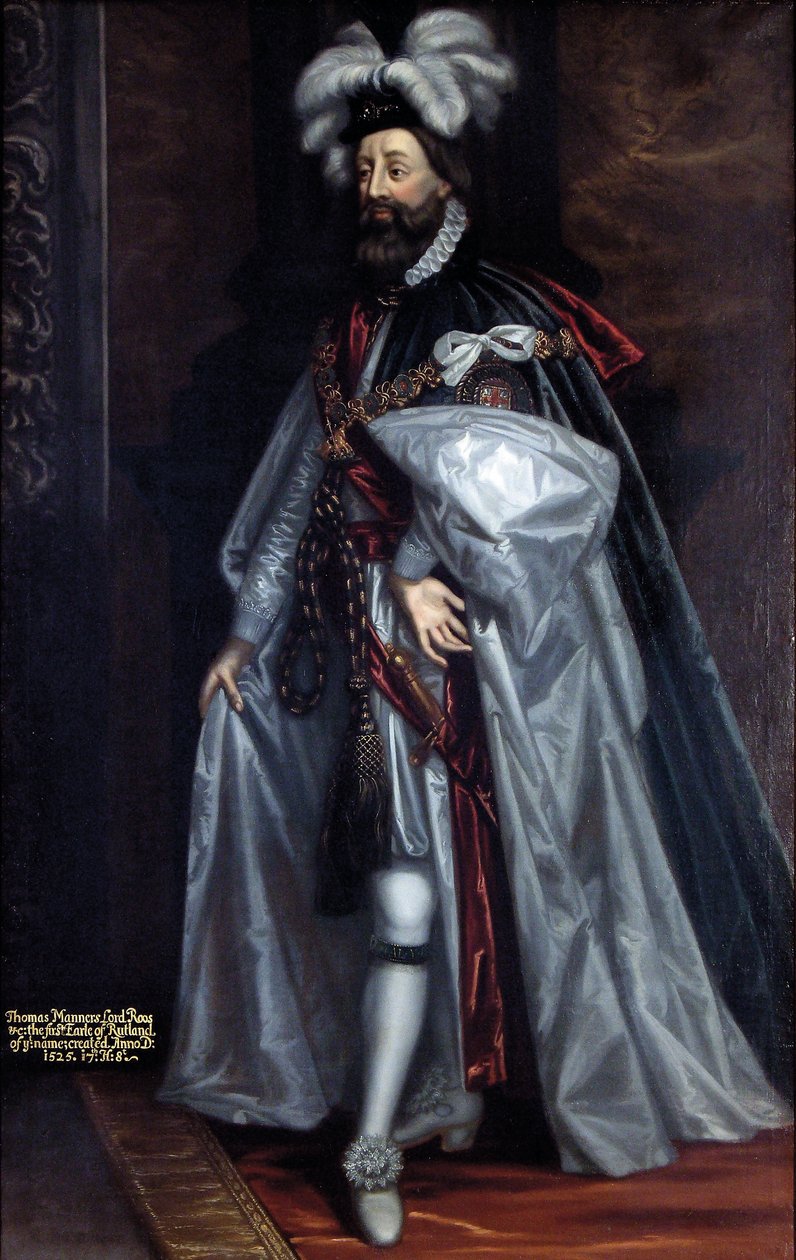 Sir Thomas Manners, Rutland 1. grófja, 1675 körül alkotó: Jeremias van der Eyden